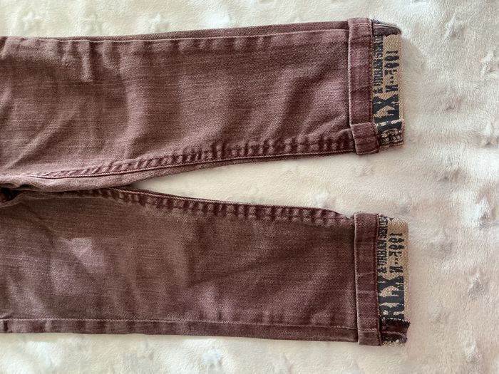 jean couleur prune taille réglable 2 ans orchestra - photo numéro 2