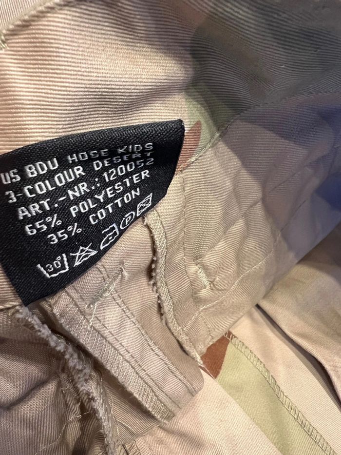 pantalon mil-tec us bdu camo taille xxl enfant neuf - photo numéro 4