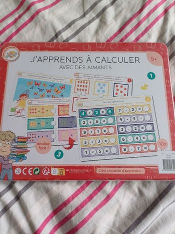 J'apprends à calculer avec des aimants