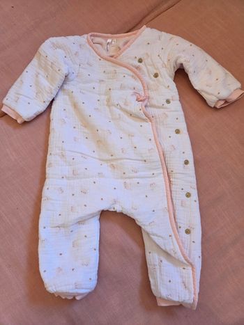 Pyjama combi gaze de coton Orchestra 9 mois