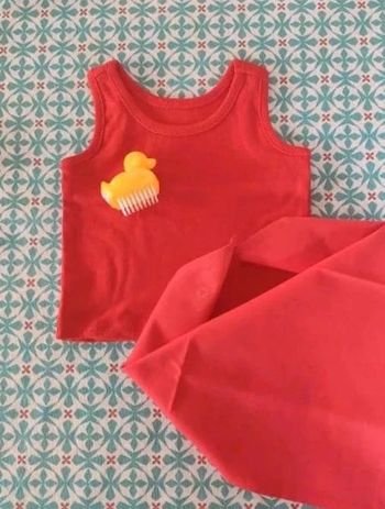 Elémentaire Débardeur + bandana 6 / 12 mois