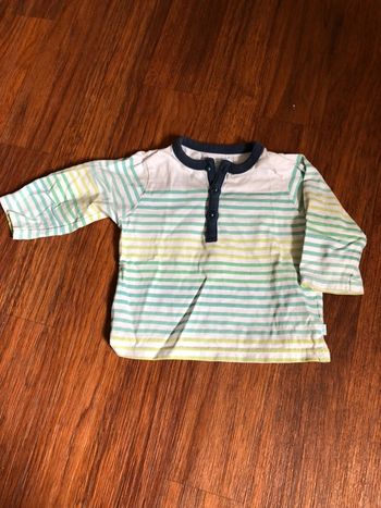 Pull léger rayé 6 mois