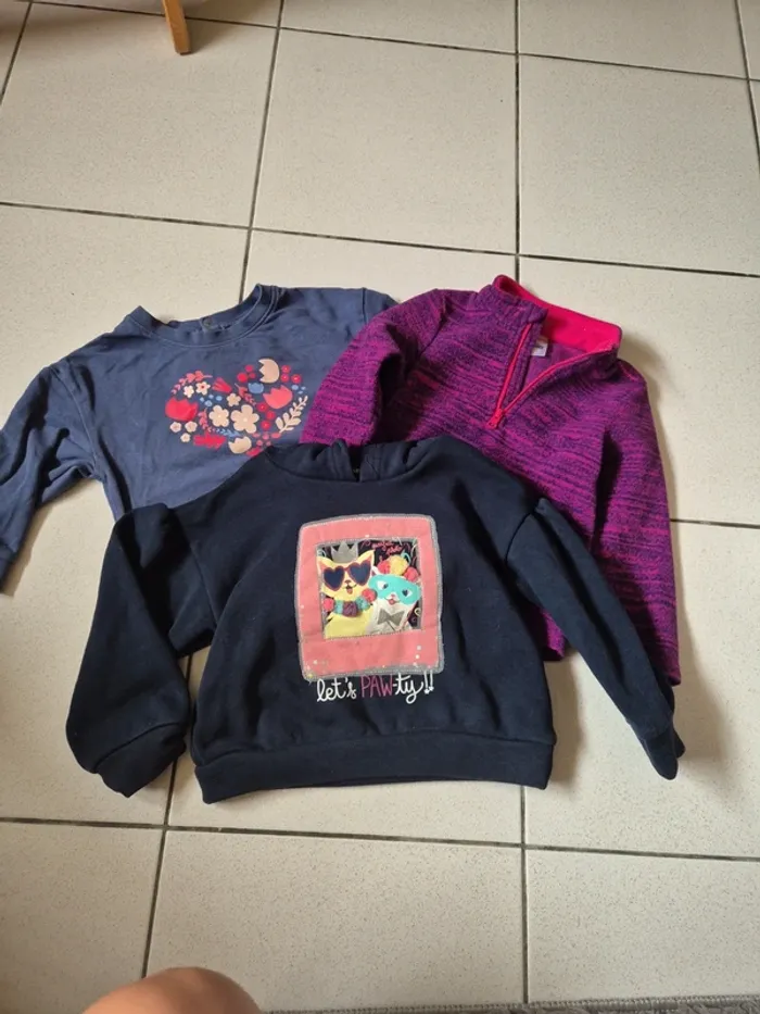 Lot de 3 sweat 2 ans