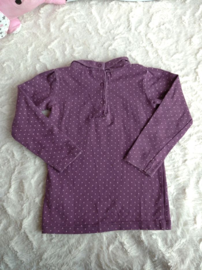 Sous pull col roulé à pois Fille 9 mois In Extenso - photo numéro 8