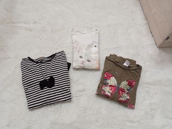 Lots de 3 sweats manche longue