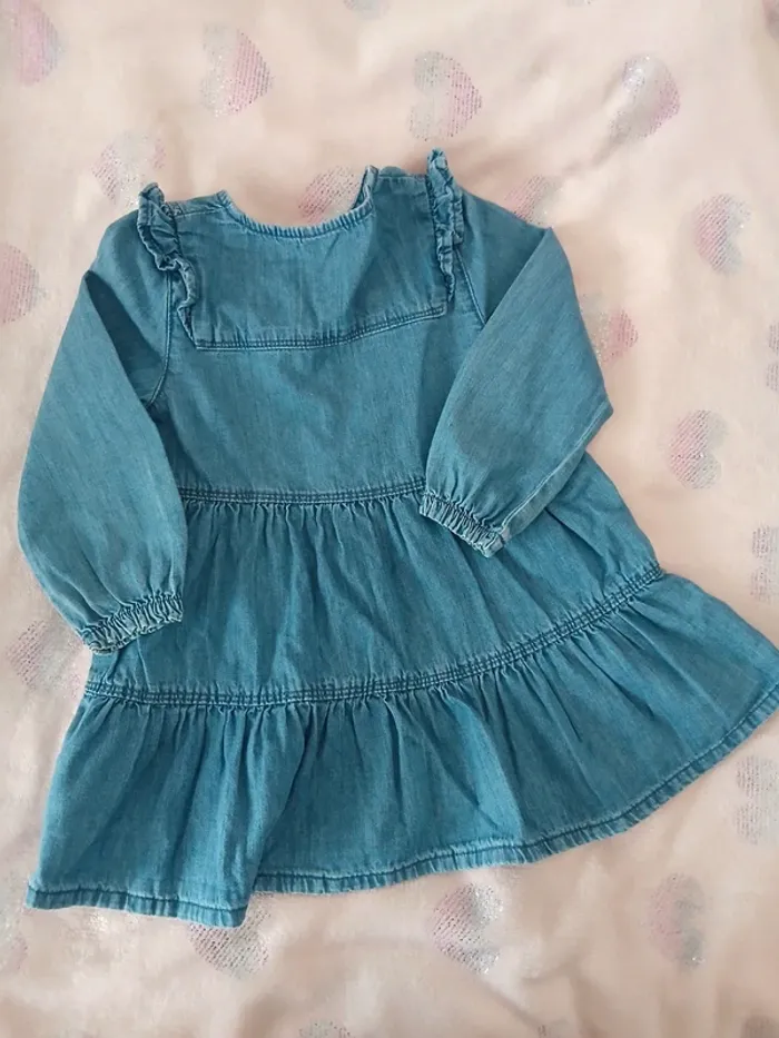Robe en jean 2 ans - photo numéro 4
