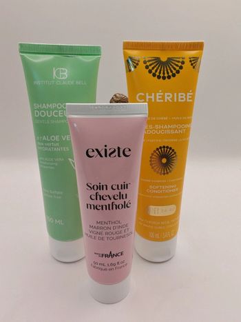 Lot  3 soin cheveux Bio