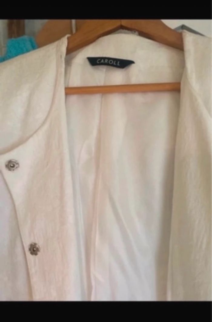 Veste blanche - photo numéro 3