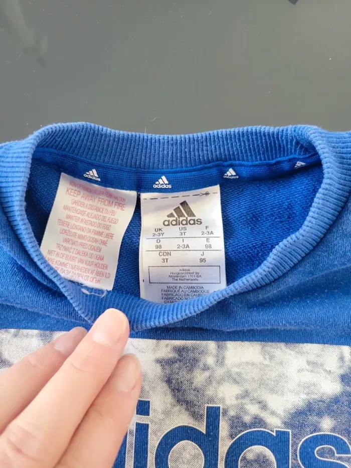 Pull Adidas 3ans - photo numéro 3