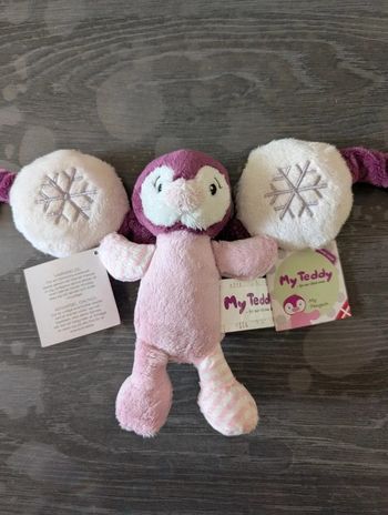 Doudou pingouin neuf à suspendre
