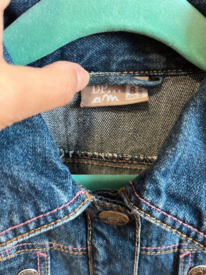 Veste en jeans du pareil au même 8 ans - photo numéro 2