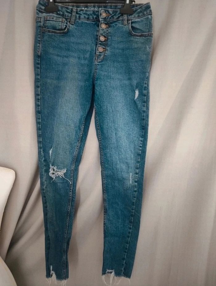 Jean skinny taille haute Kiabi taille 36