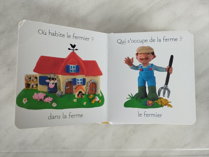 Livre imagerie des bébés ferme - photo numéro 2