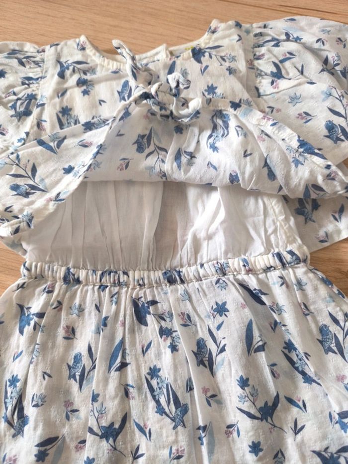 Robe fleurie légère Tape à l'oeil - Taille 12 mois - 74cm - photo numéro 2
