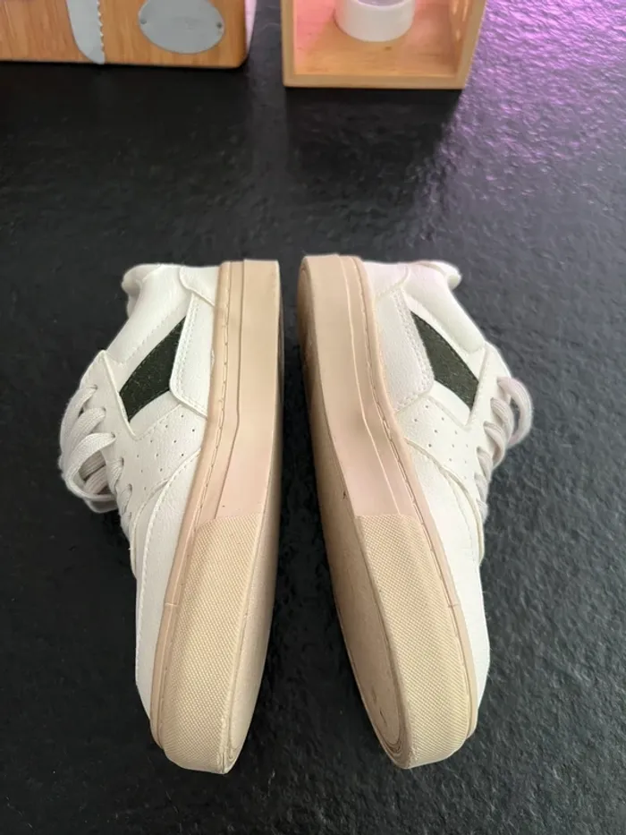 Basket à lacets blanche Zara 31 - photo numéro 2