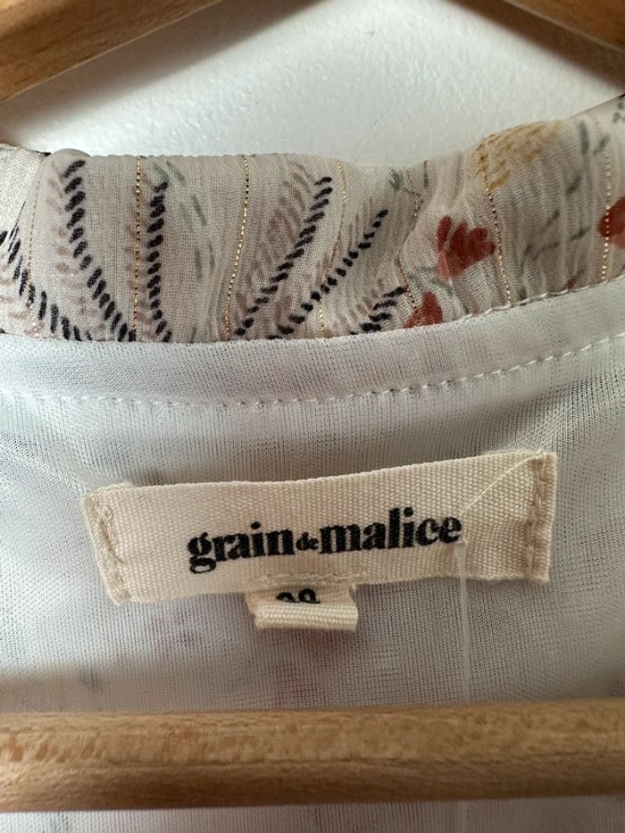 🌸Robe Grain de malice - fleurie - pastel 🌸 - photo numéro 4