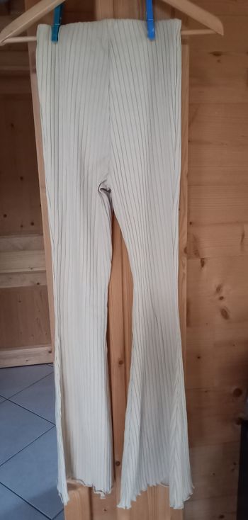 pantalon bas jambes larges