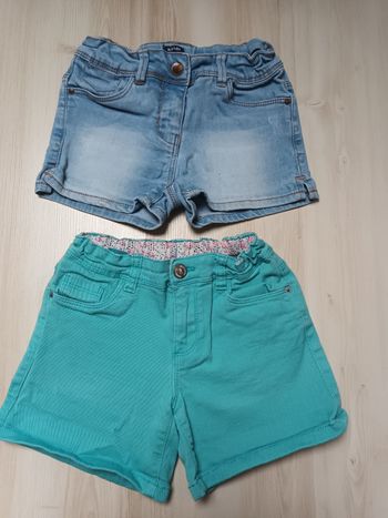 Lot shorts 8 ans