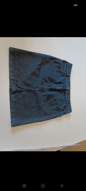 Jupe en jeans  femme midi Burton taille 42