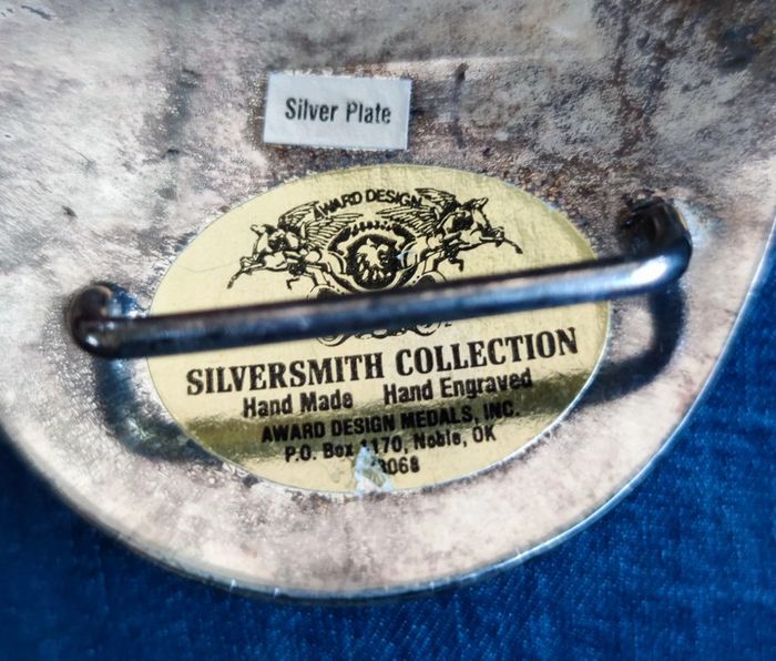 Ceinturon Silversmith collection plaqué argent - photo numéro 2