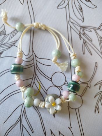Bracelet fleur 