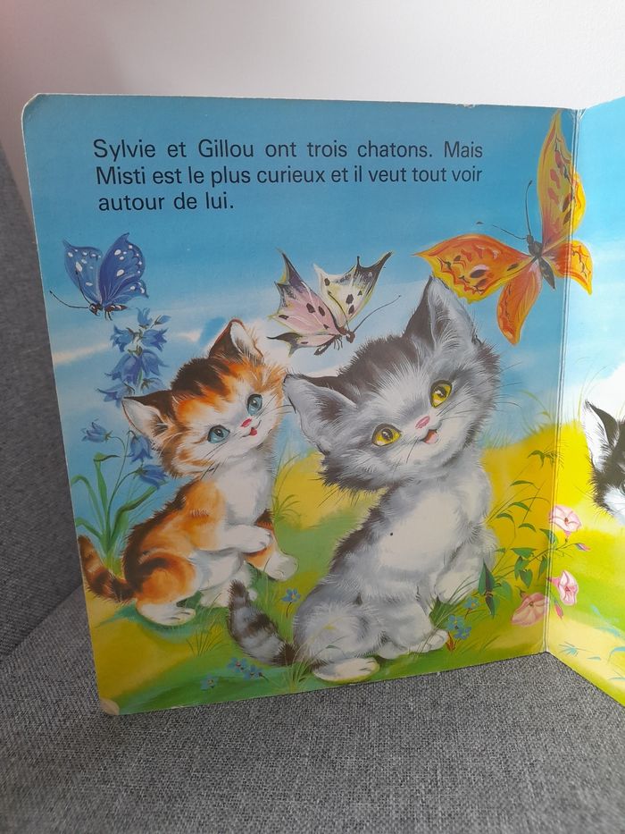 Livre cartonné vintage 1984 : Misti, le chaton curieux Hemma - photo numéro 4