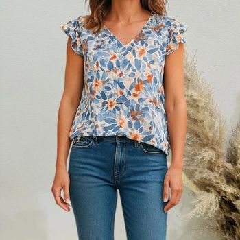 Belle Blouse femme sans manches s/m