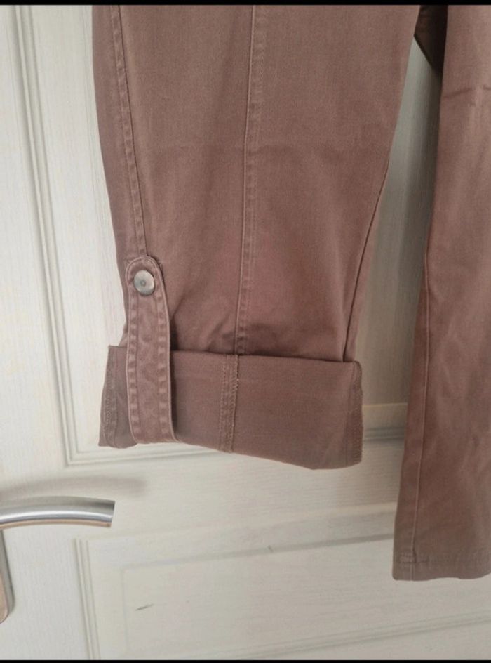 Pantacourt et bermuda 2 en 1 marron femme la redoute taille M/38 - photo numéro 4