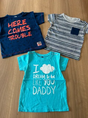 Lot tee shirt 3 ans