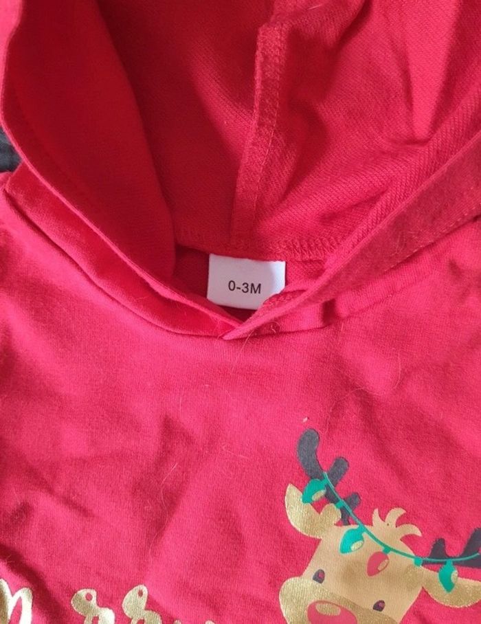 Body 0-3 mois mixte Noël - photo numéro 5