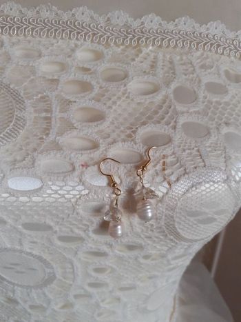 Boucles d'oreilles perles