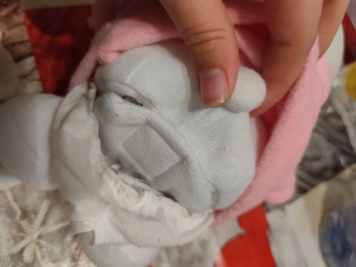 peluche doudou veilleuse hello kitty sanrio sweat à capuche rose - photo numéro 6