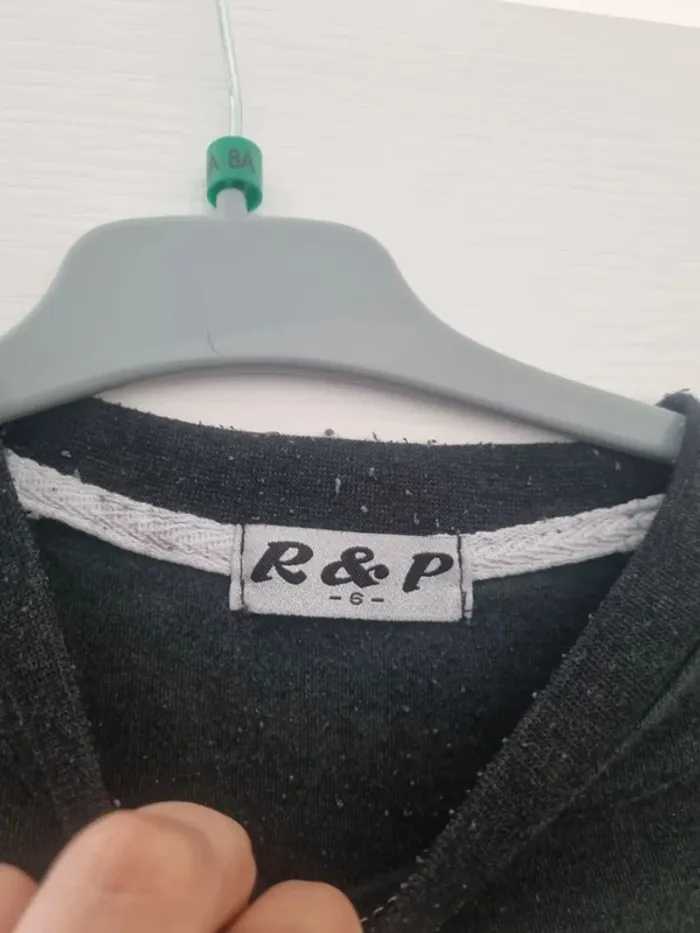 T shirt ml 6ans - photo numéro 3