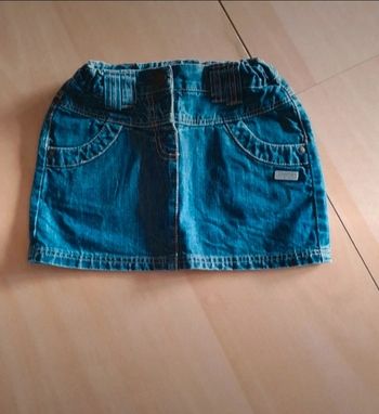 Jupe en jean fille 24 mois