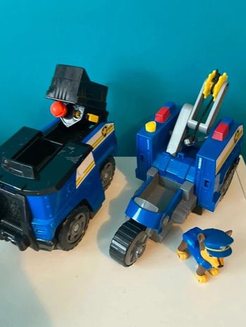 Véhicule 2 en 1 de Chase de la pat patrouille