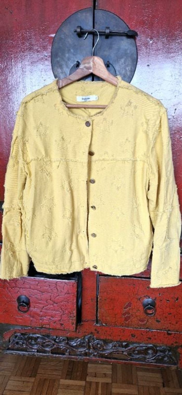 Blazer jaune étoiles Daphnea