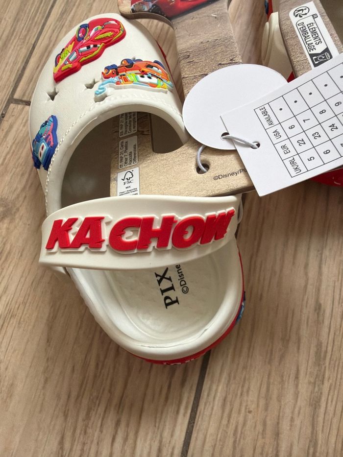 Crocs sabots Cars Disney pixar Taille 24 - photo numéro 3