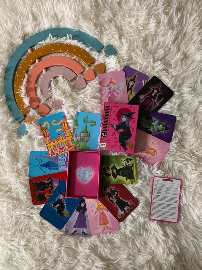 Jeu de stratégie familiale diamoniak sorcière Djeco