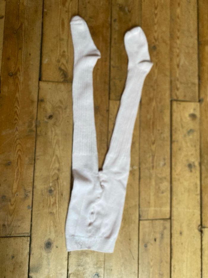 Collant coton rose pale 6-7 ans Primark - photo numéro 4