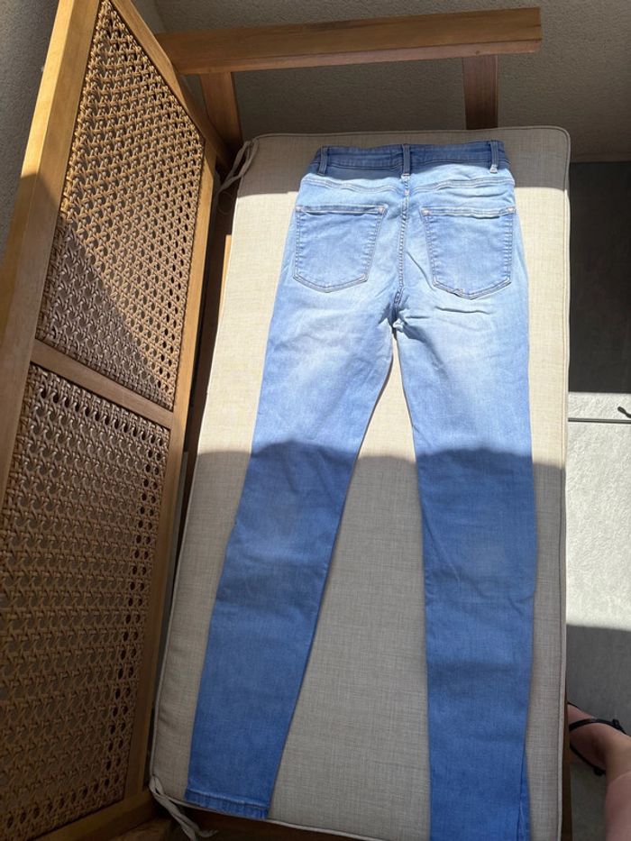 Jean skinny bleu clair pimkie taille 38 - photo numéro 7