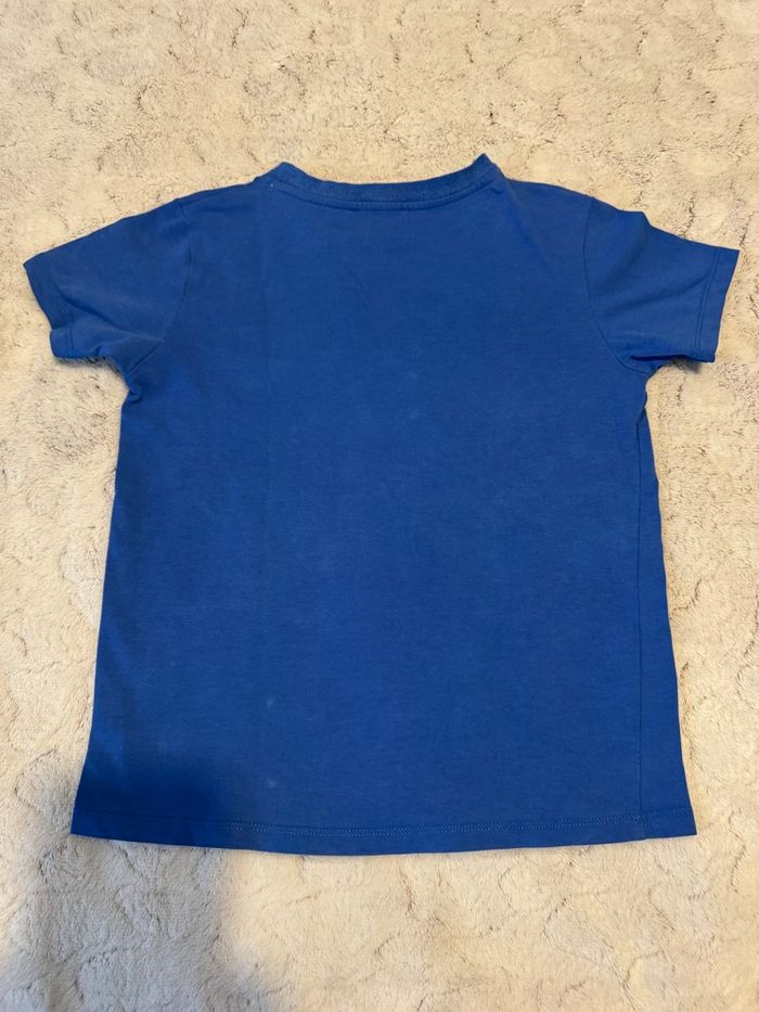 T-shirt bleu manches courtes - TEX - 7/8 ans - photo numéro 2