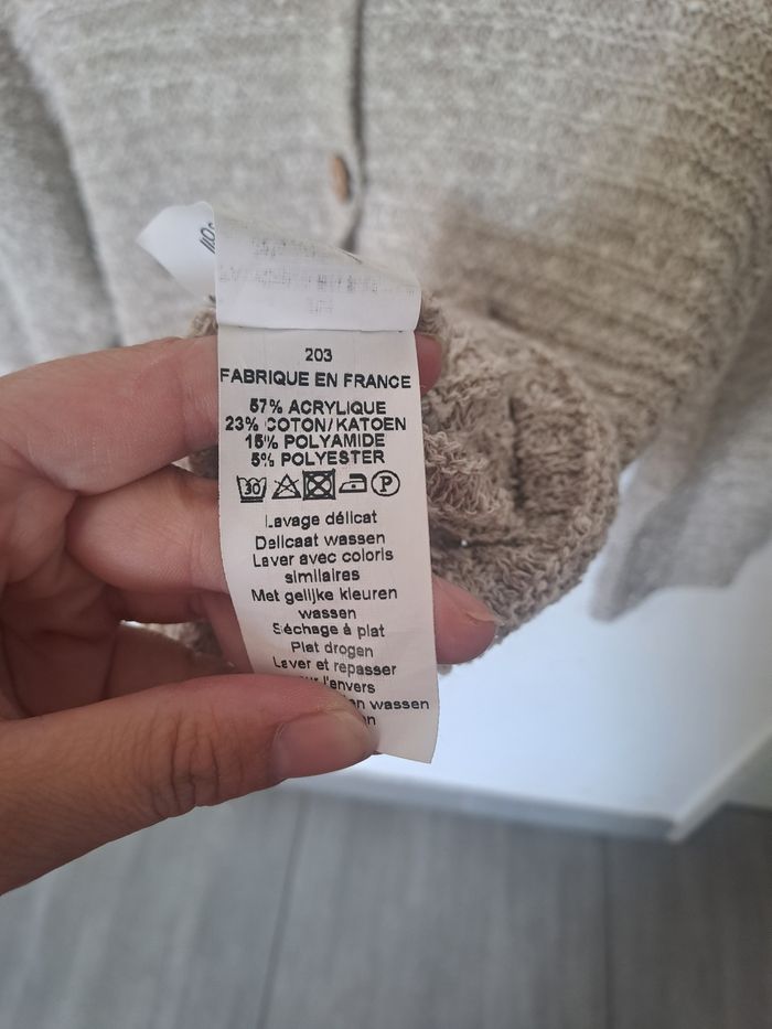 Gilet Beige Armand Thiery Taille 2 - photo numéro 8