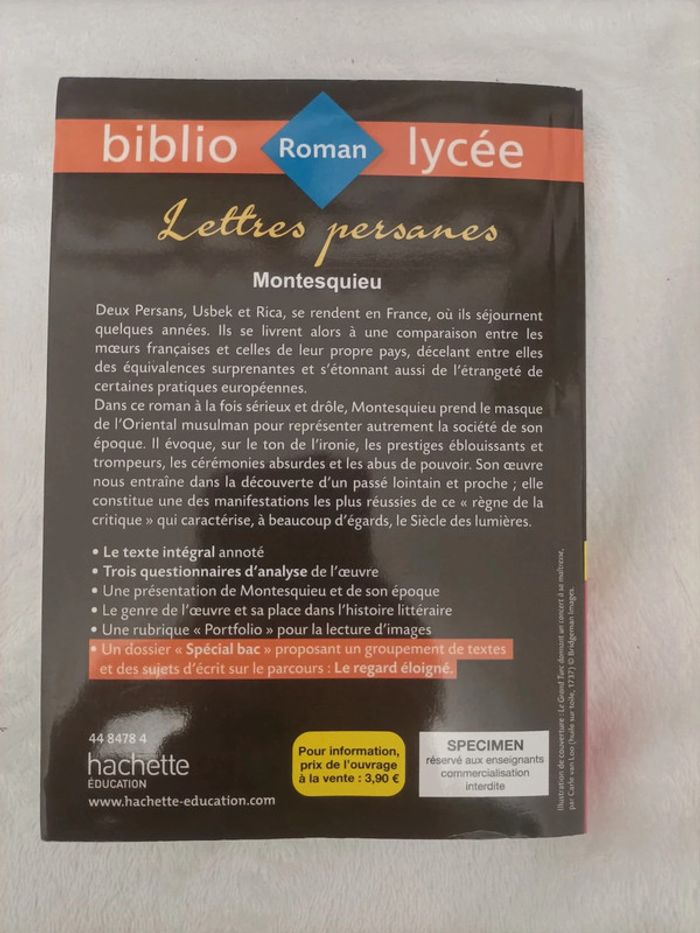 Les Lettres Persanes - Montesquieu - photo numéro 2