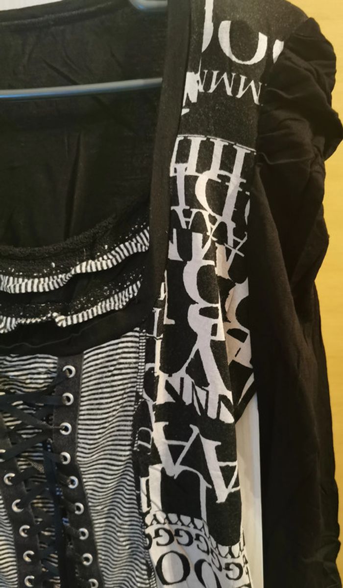 t-shirt manches longues taille M - photo numéro 5