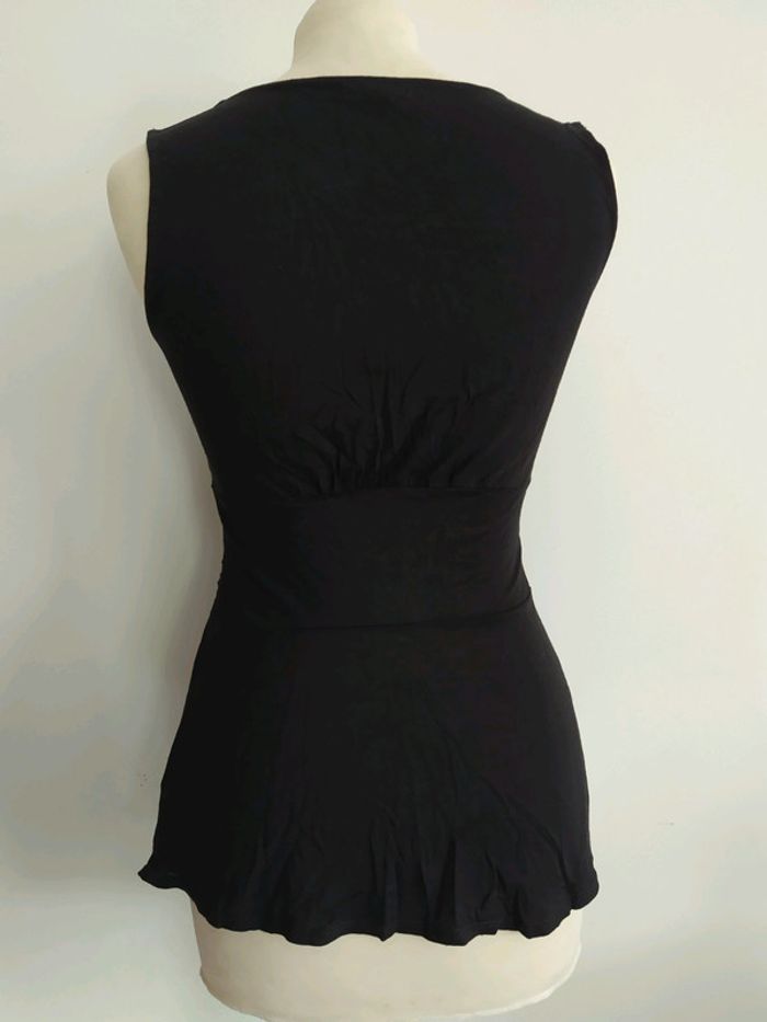 Top noir à nouer taille S - photo numéro 5