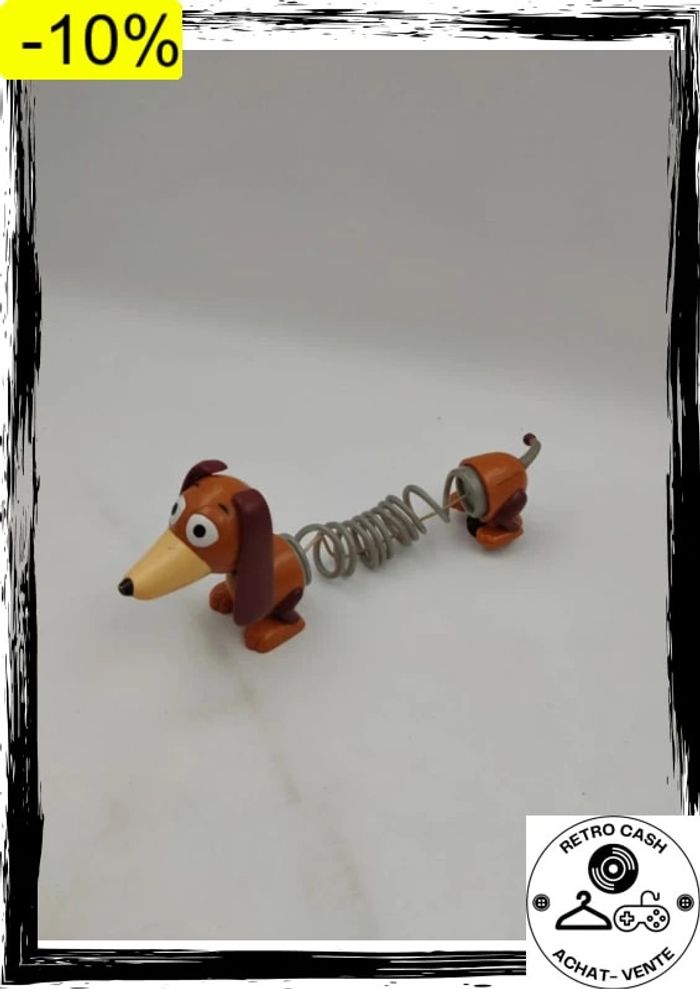 Pupazzo Toy Story Zigzag Slinky Dog Chien MC Donald 2000 Disney cane toystory - photo numéro 3