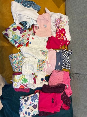 Lot bébé  fille été 