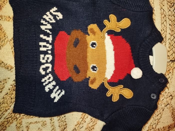 Pulls de Noël mixte 9mois - photo numéro 2
