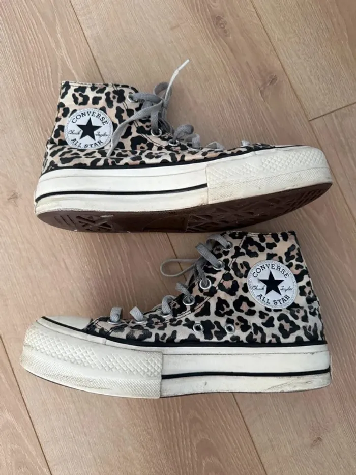 Converse léopard - photo numéro 3