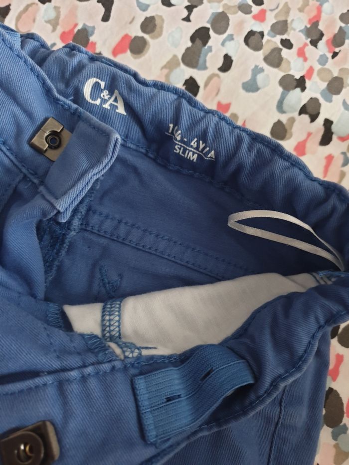 Pantalon bleu c&a 4 ans - photo numéro 6